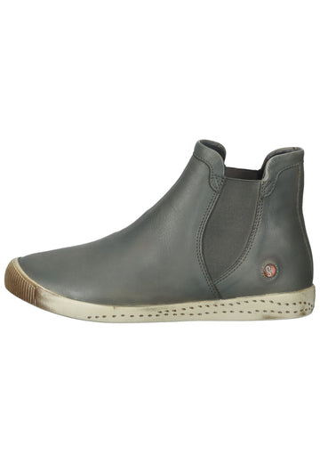softinos Stiefelette Leder/Textil Military - surf4shoes