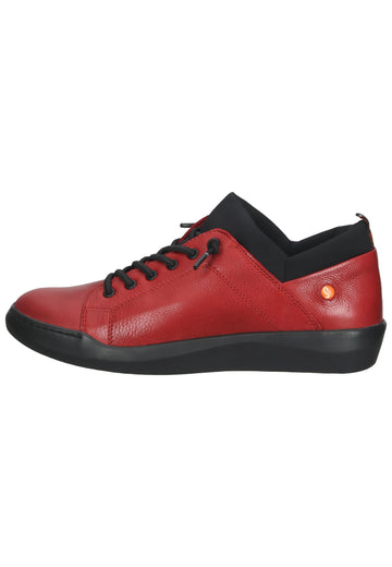 softinos Sneaker Leder Rot - surf4shoes