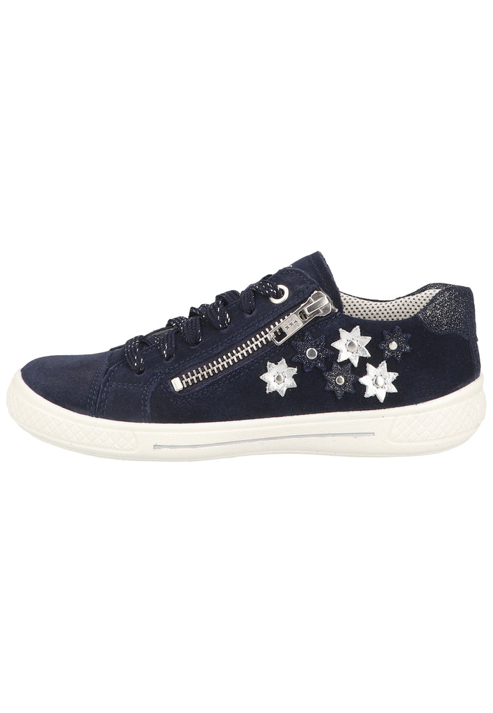 Superfit Sneaker Veloursleder Blau - surf4shoes