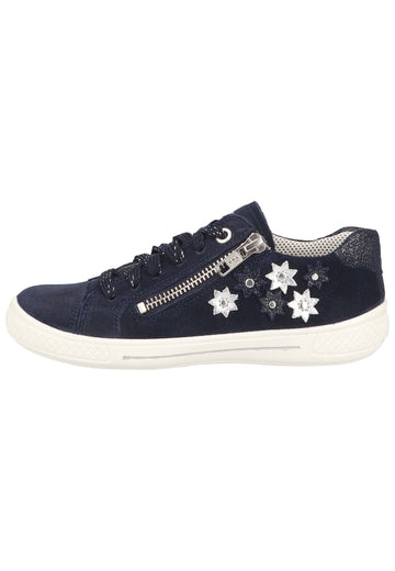 Superfit Sneaker Veloursleder Blau - surf4shoes