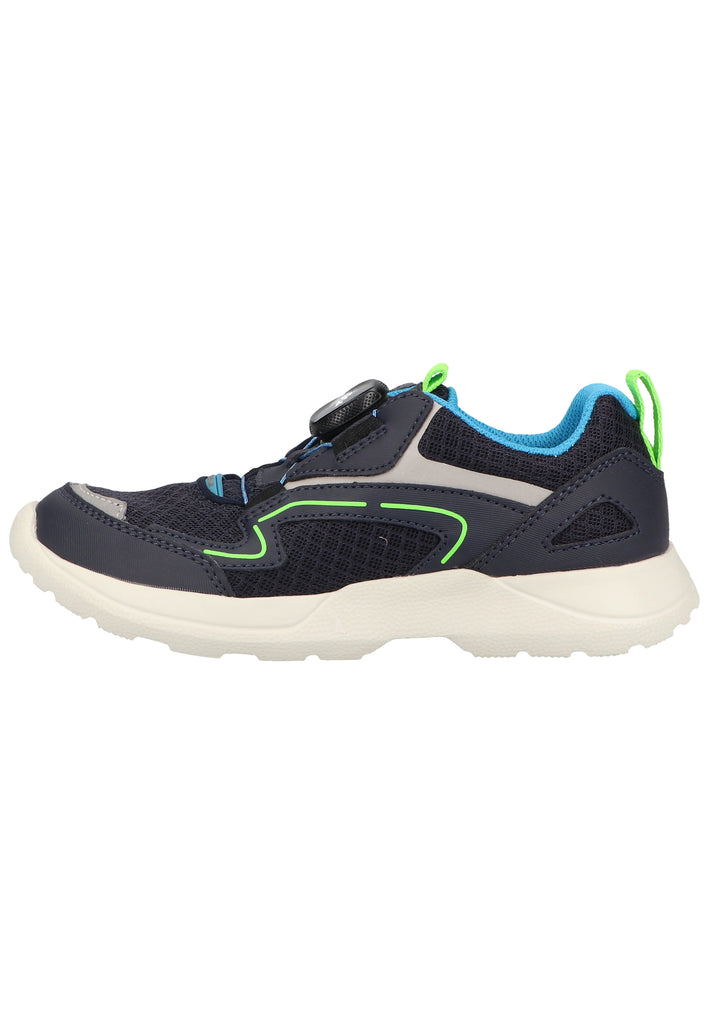 Superfit Sneaker Leder/Textil Blau/Grün - surf4shoes