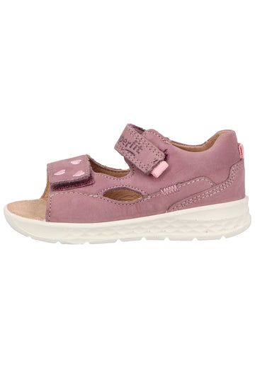 Superfit Sandalen Nubukleder Lila - surf4shoes
