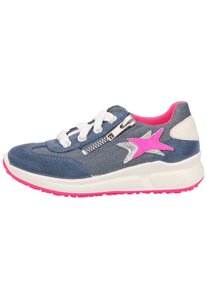 Superfit Sneaker Veloursleder/Textil Blau - surf4shoes
