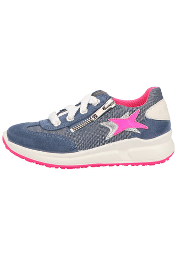 Superfit Sneaker Veloursleder/Textil Blau - surf4shoes