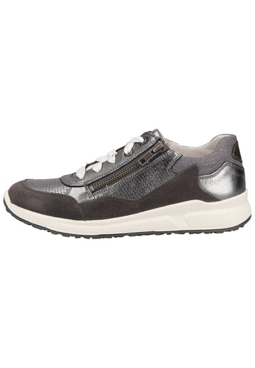 Superfit Sneaker Veloursleder/Textil Grau - surf4shoes