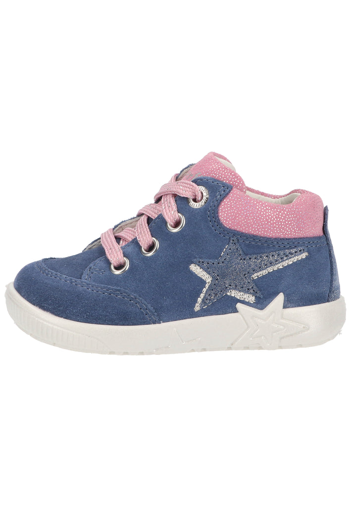 Superfit Sneaker Veloursleder Blau - surf4shoes