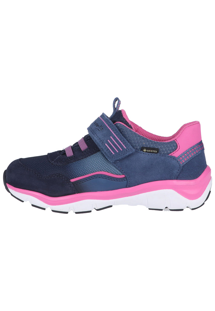 Superfit Sneaker Veloursleder/Textil Blau - surf4shoes
