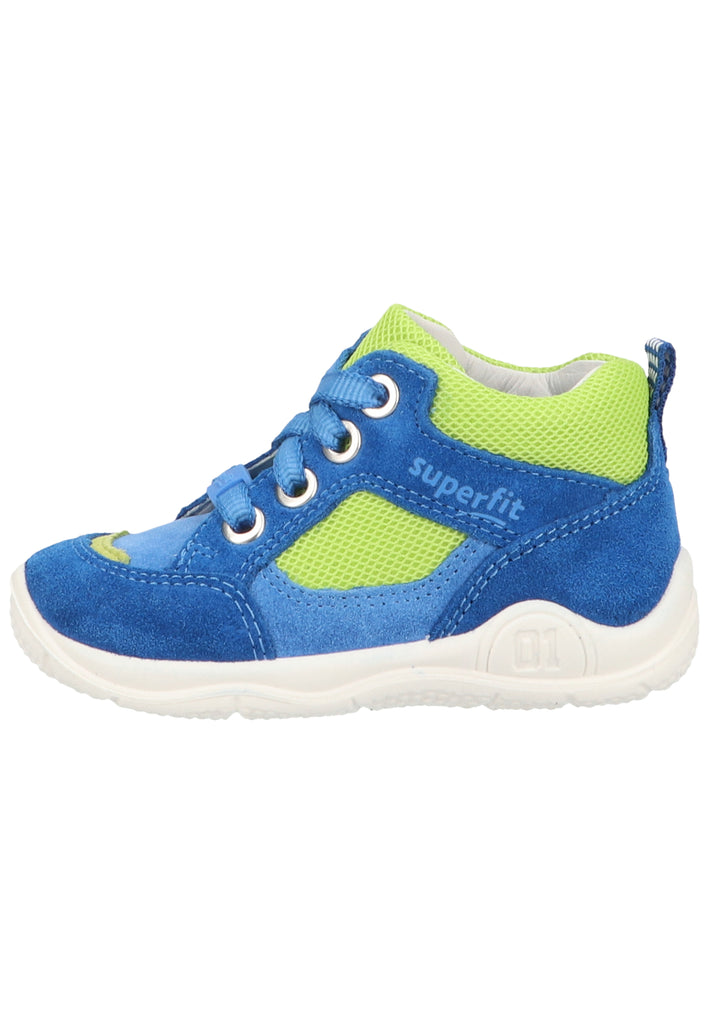 Superfit Halbschuhe Veloursleder/Textil Blau - surf4shoes