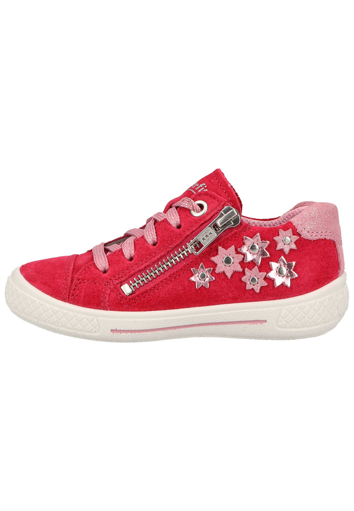 Superfit Sneaker Veloursleder Rot - surf4shoes