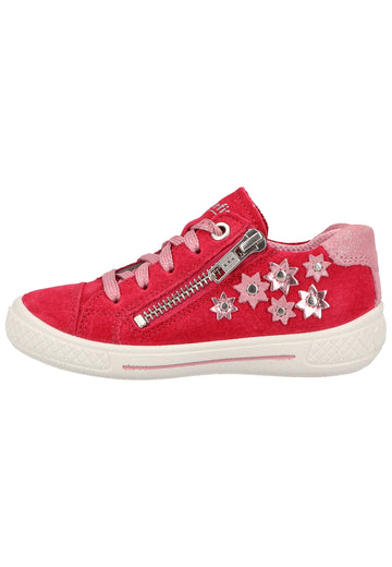 Superfit Sneaker Veloursleder Rot - surf4shoes