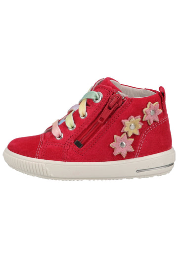 Superfit Sneaker Veloursleder Rot - surf4shoes