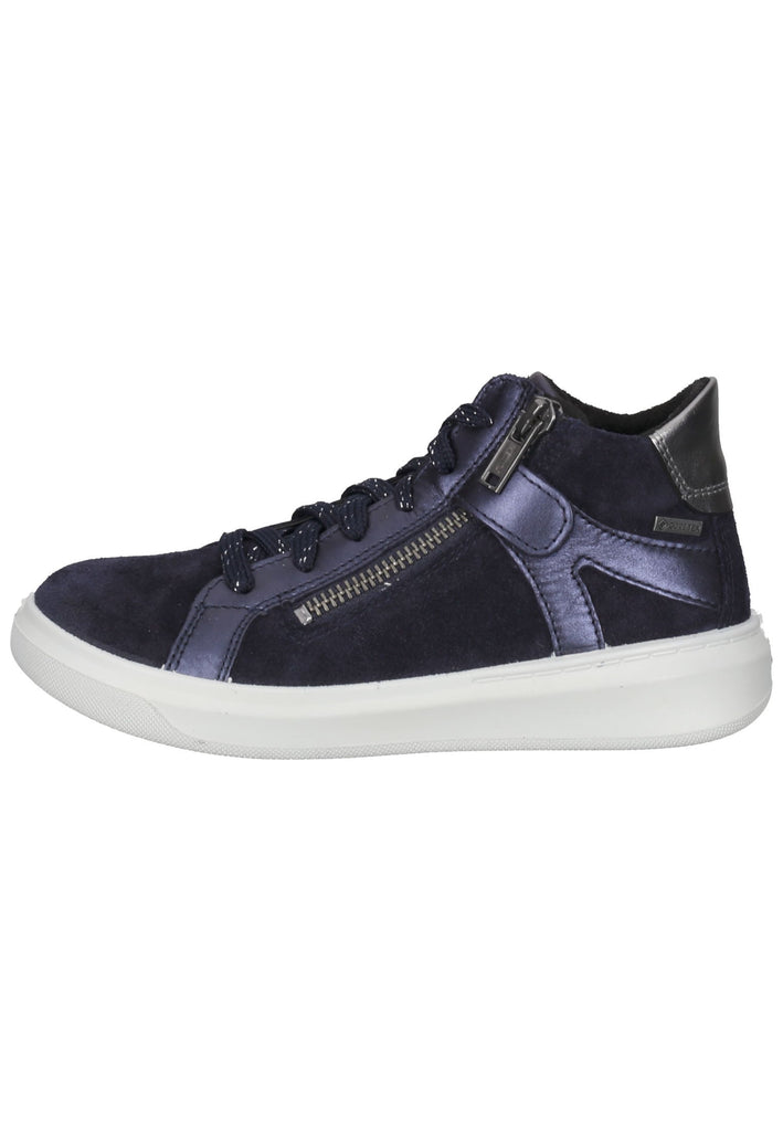 Superfit Sneaker Veloursleder Blau - surf4shoes
