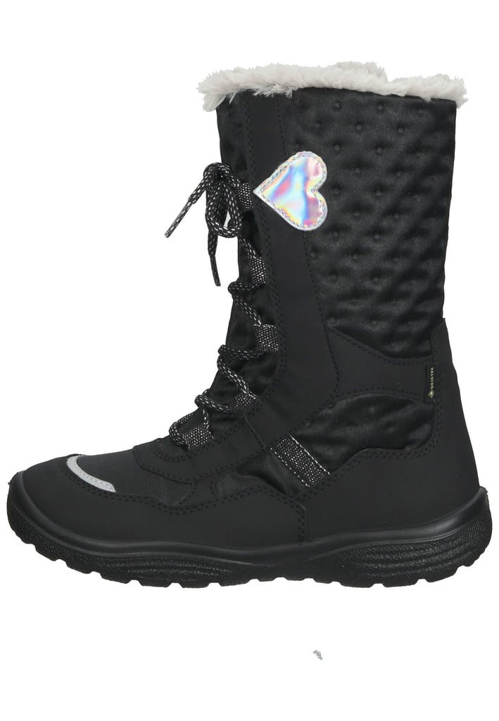 Superfit Stiefel Lederimitat/Nylon Schwarz Warmfutter - surf4shoes