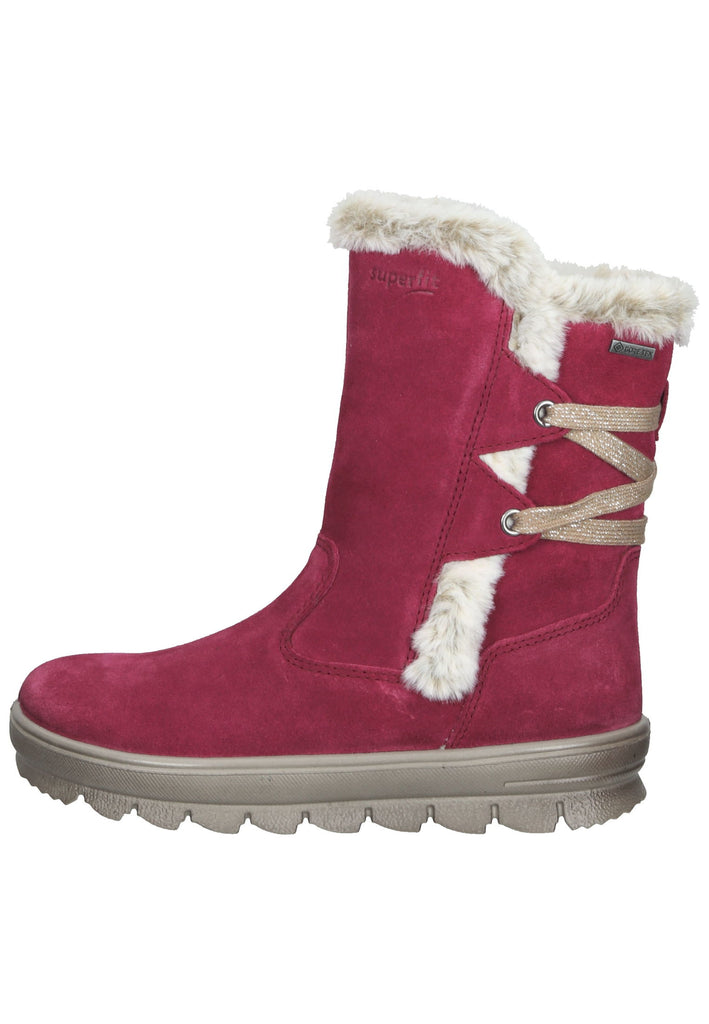 Superfit Stiefel Textil Rot Warmfutter - surf4shoes