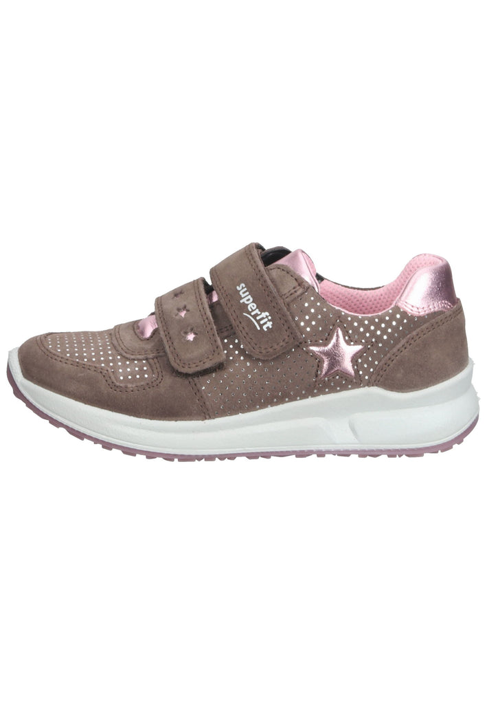 Superfit Sneaker Veloursleder Violett/Rosa - surf4shoes