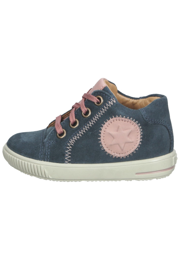 Superfit Sneaker Veloursleder Blau - surf4shoes