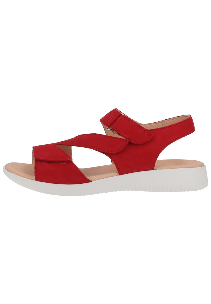 Legero Sandalen Nubukleder Rot - surf4shoes