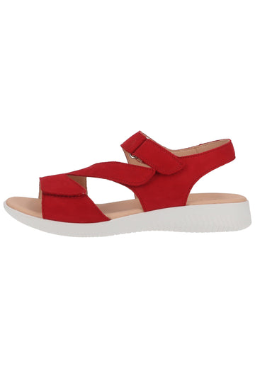 Legero Sandalen Nubukleder Rot - surf4shoes