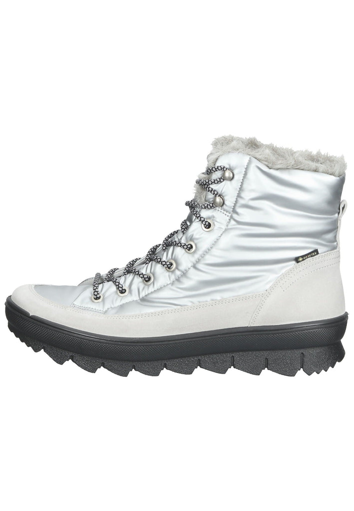 Legero Stiefelette Veloursleder Grau Warmfutter - surf4shoes