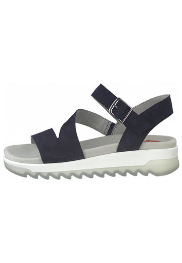 Jana Sandalen Leder Navy - surf4shoes