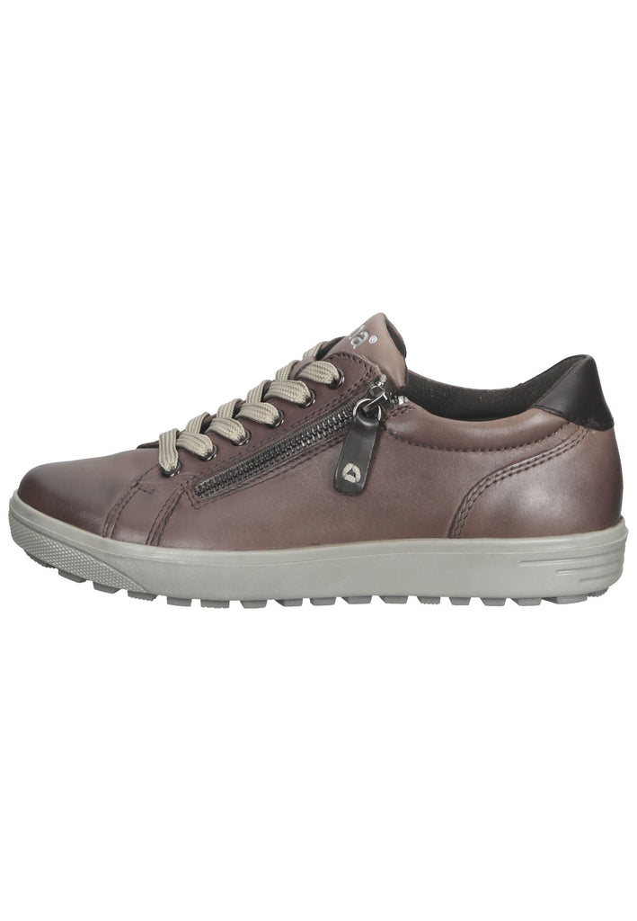 Jana Sneaker Leder Grau - surf4shoes
