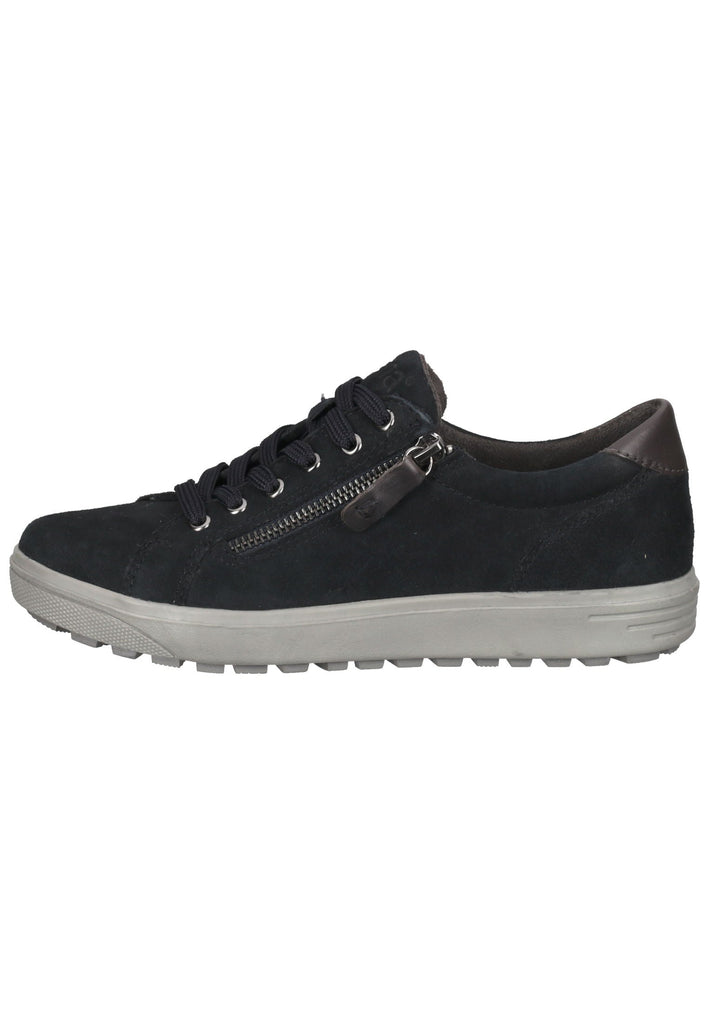 Jana Sneaker Leder Navy - surf4shoes