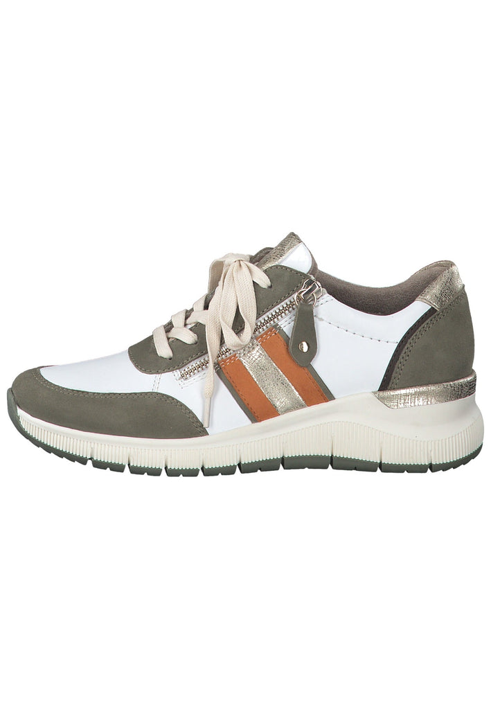 Jana Sneaker Leder Pistachio - surf4shoes