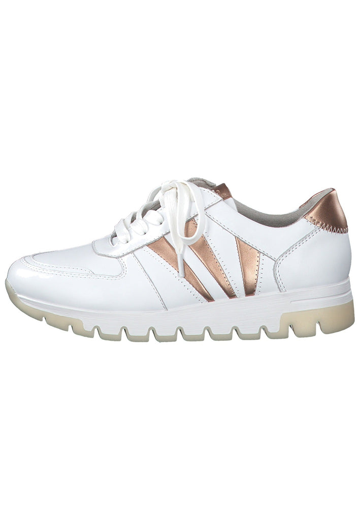 Jana Sneaker Leder Weiß - surf4shoes