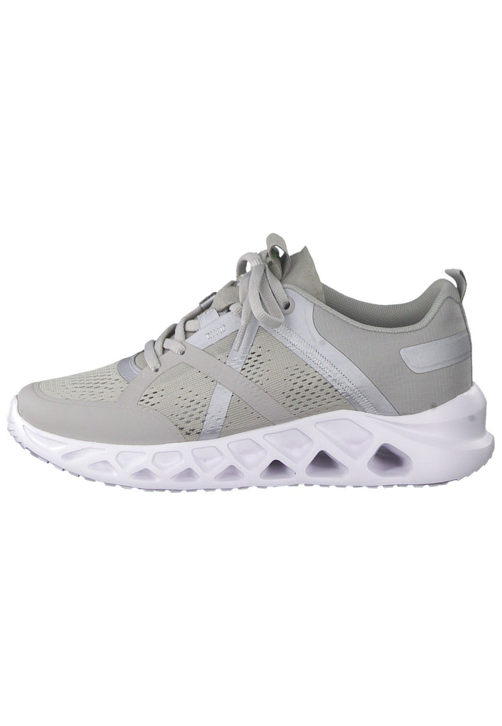 Jana Sneaker Lederimitat/Textil Grau - surf4shoes
