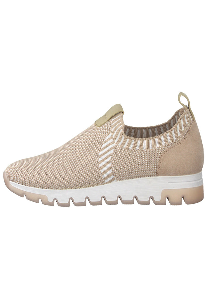 Jana Slipper Lederimitat/Textil Rose - surf4shoes
