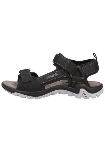 Salamander Sandalen Lederimitat Schwarz - surf4shoes