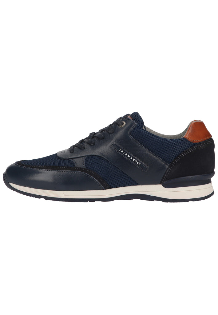 Salamander Sneaker Leder Navy - surf4shoes