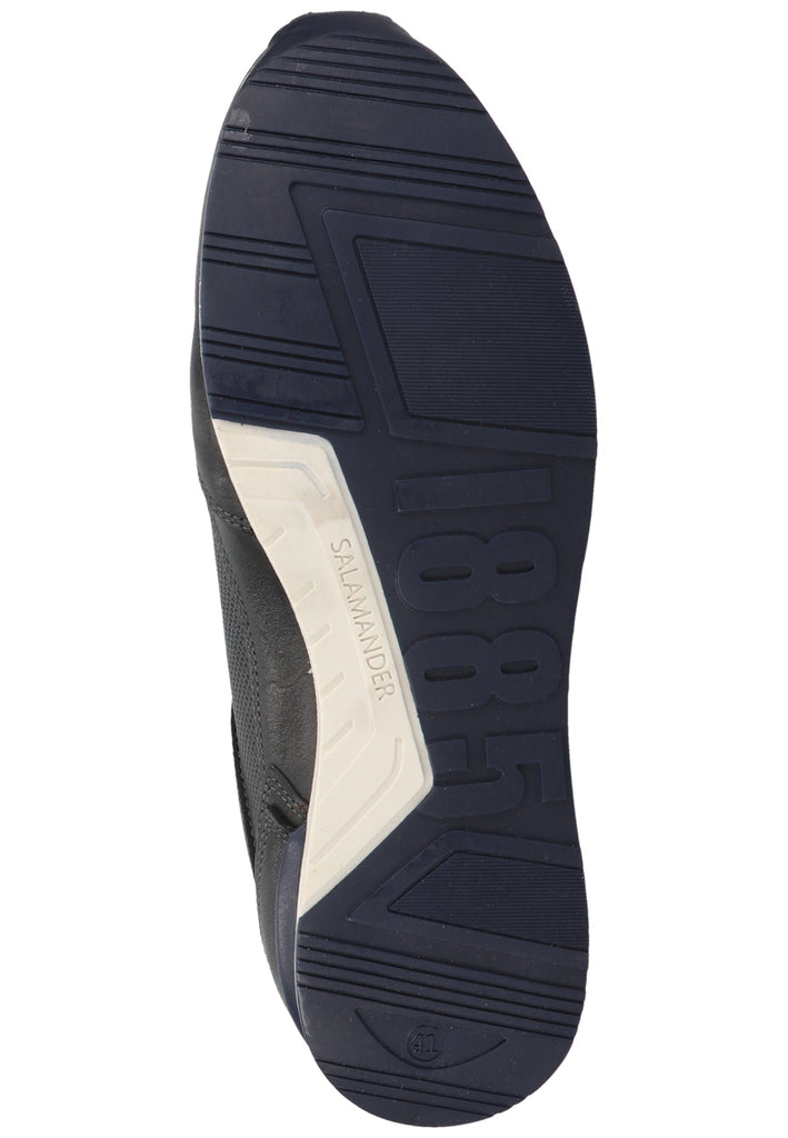 Salamander Sneaker Leder Navy - surf4shoes