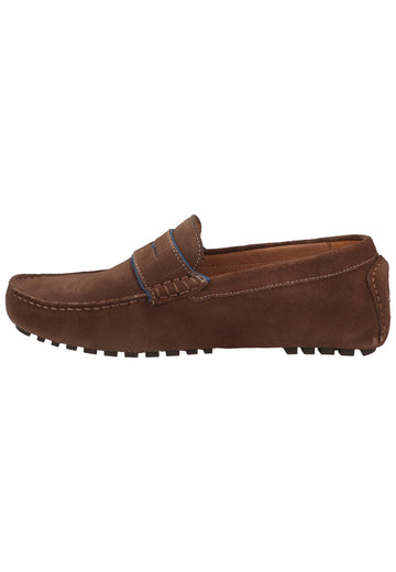 Salamander Slipper Leder Braun - surf4shoes