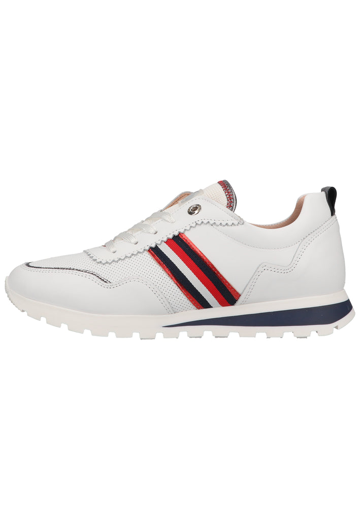 Salamander Sneaker Leder Weiß/Rot - surf4shoes