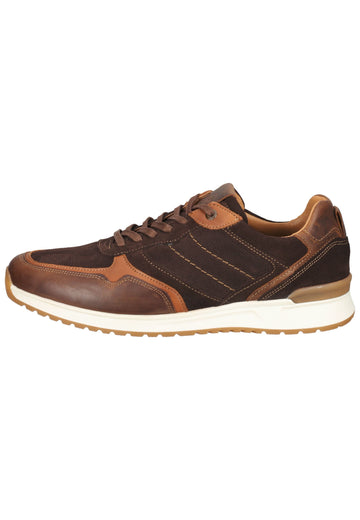 Salamander Sneaker Veloursleder Cognac - surf4shoes