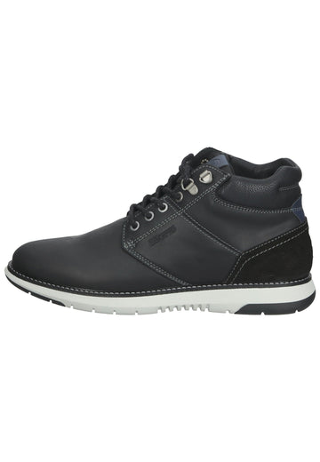 Salamander Sneaker Leder Schwarz - surf4shoes