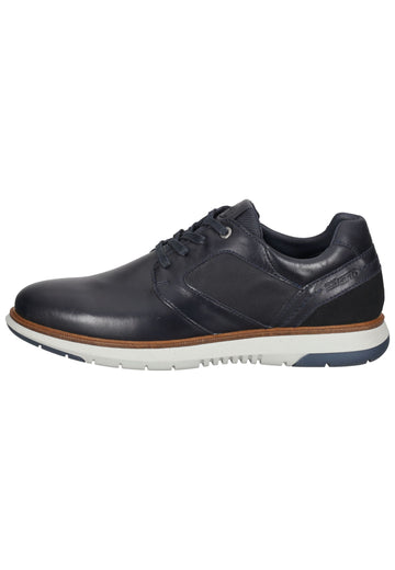 Salamander Sneaker Leder Navy - surf4shoes