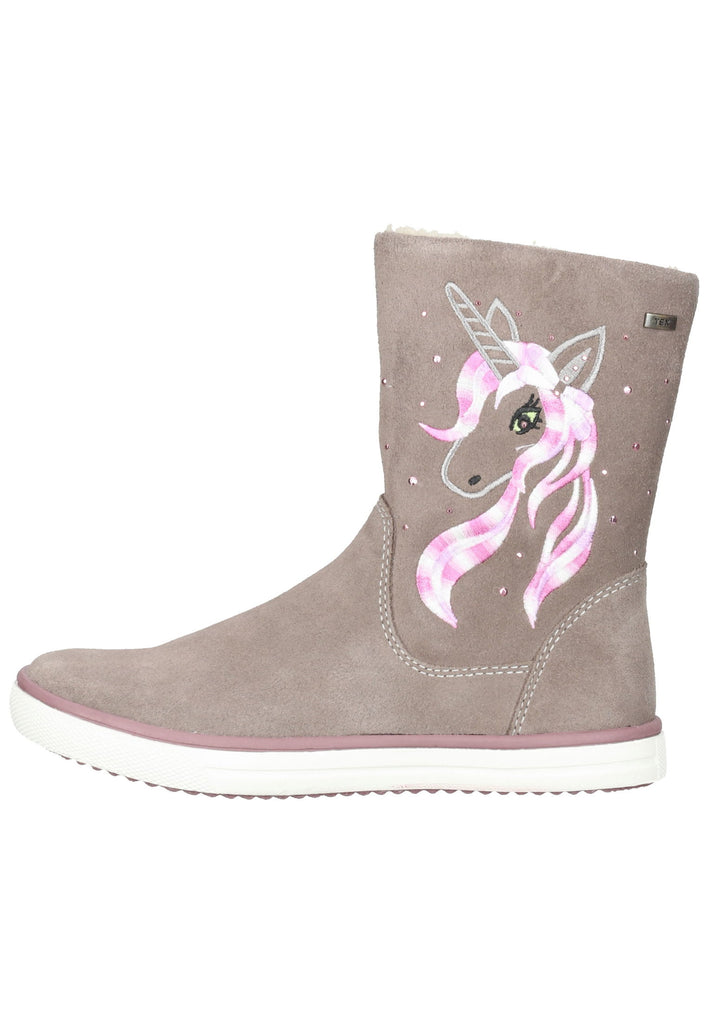 Lurchi Stiefelette Veloursleder Stone - surf4shoes
