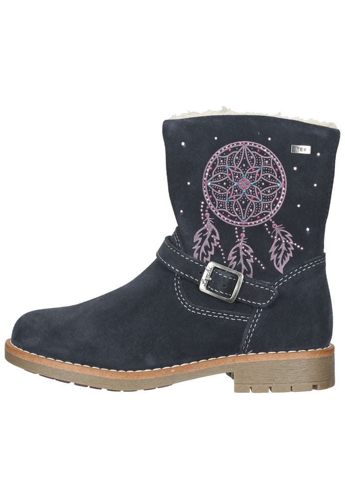 Lurchi Stiefelette Veloursleder Atlantic Warmfutter - surf4shoes