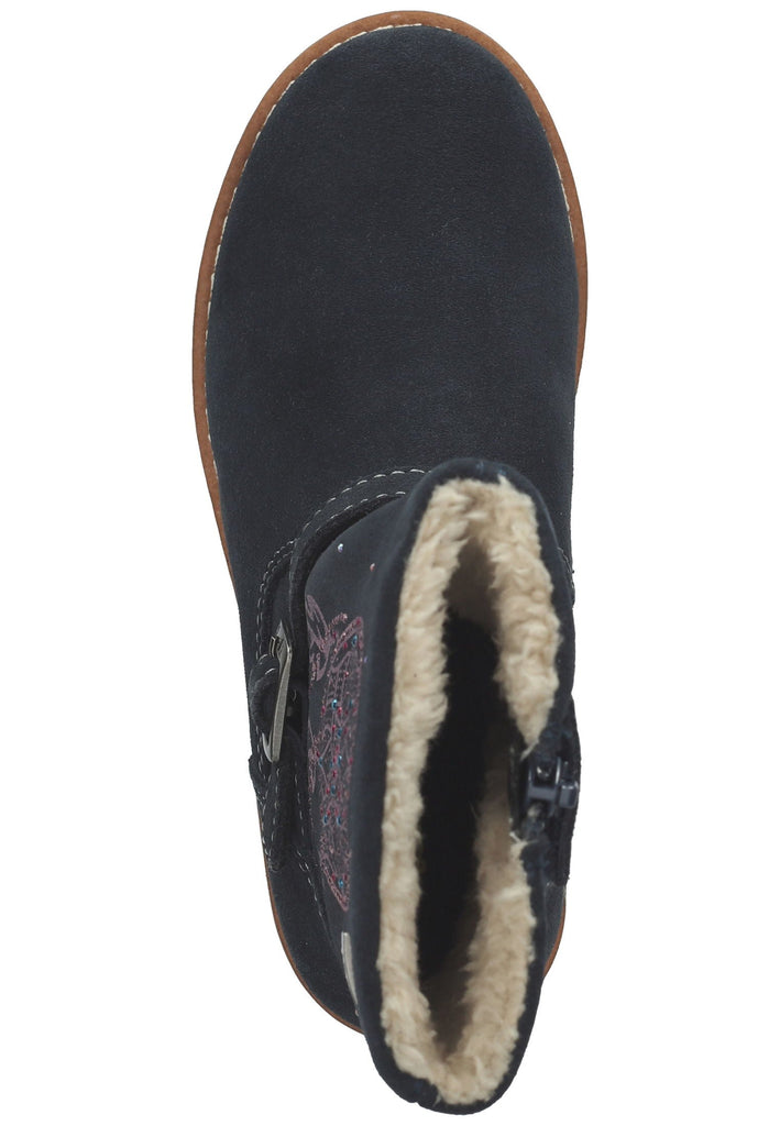 Lurchi Stiefelette Veloursleder Atlantic Warmfutter - surf4shoes