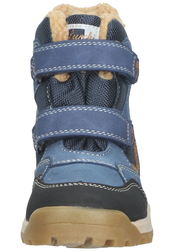 Lurchi Stiefelette Veloursleder Jeans Warmfutter - surf4shoes