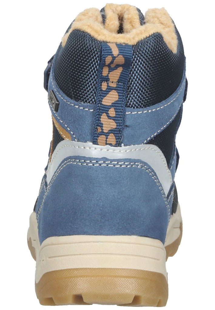 Lurchi Stiefelette Veloursleder Jeans Warmfutter - surf4shoes