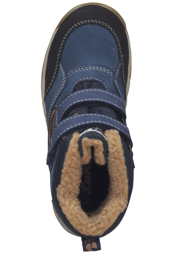 Lurchi Stiefelette Veloursleder Jeans Warmfutter - surf4shoes