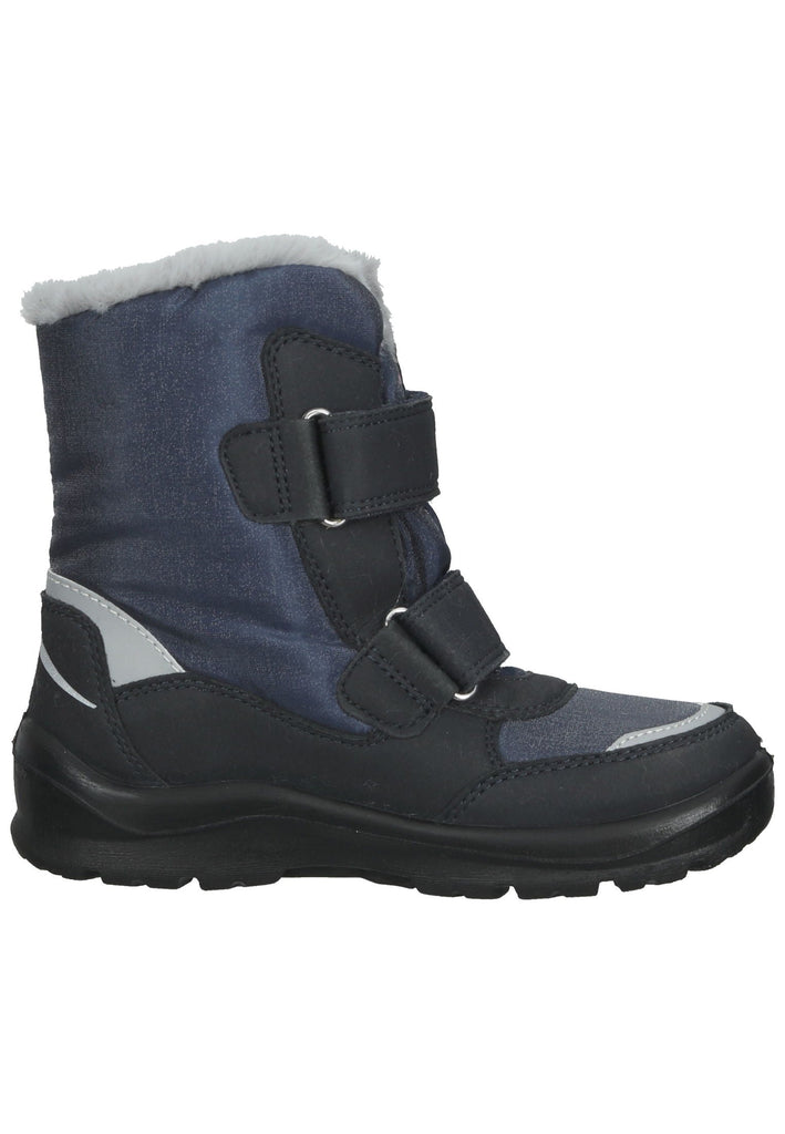 Lurchi Stiefel Lederimitat Dunkel Grau Warmfutter - surf4shoes