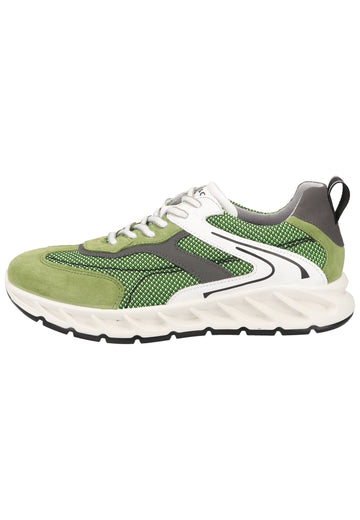 IGI&CO Sneaker Leder/Mesh Grün - surf4shoes