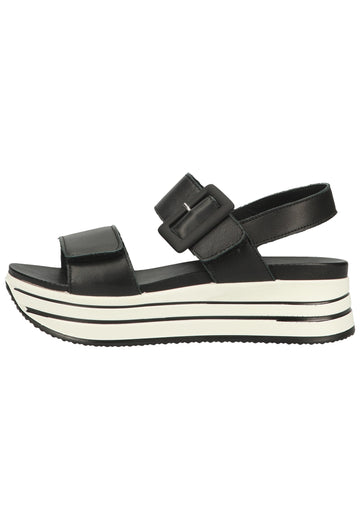 IGI&CO Sandalen Nappaleder Schwarz - surf4shoes