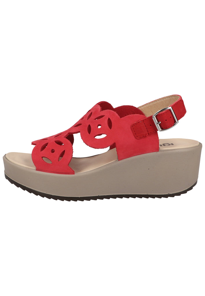IGI&CO Sandalen Nubuk / Naturleder Pink - surf4shoes
