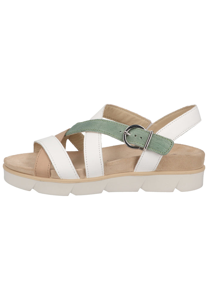 IGI&CO Sandalen Nappaleder Weiß/Grün - surf4shoes