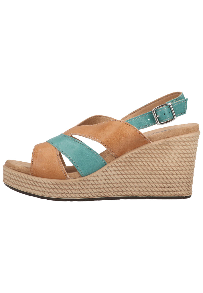 IGI&CO Sandalen Leder Braun/Blau - surf4shoes